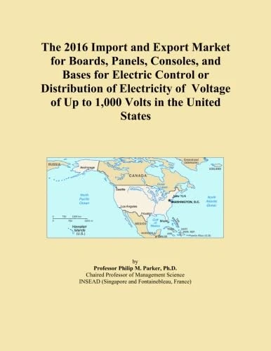 The 2016 Import and Export Market for Boards, Panels, Consoles, and Bases for Electric Control or Distribution of Electricity of Voltage of Up to 1,000 Volts in the United States