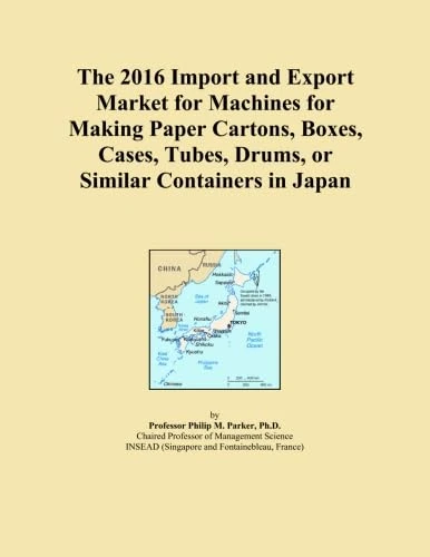 The 2016 Import and Export Market for Machines for Making Paper Cartons, Boxes, Cases, Tubes, Drums, or Similar Containers in Japan