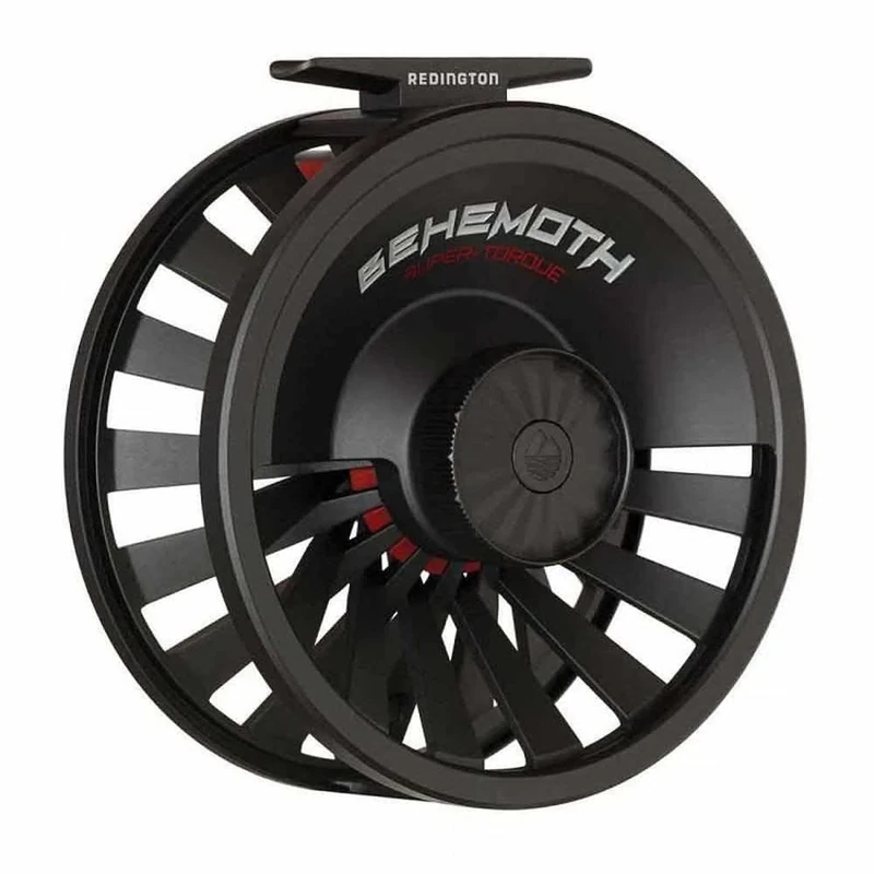 Redington Behemoth Fly Fishing Reel, Multipurpose Fly Reel for Freshwater and Saltwater, Large Arbor and Adjustable Drag, Black, 5/6 - Image 1