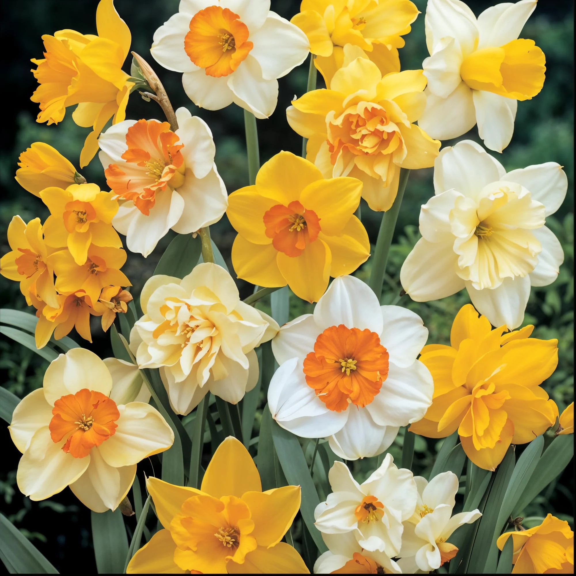 GardenersDream Mixed Daffodil Bulbs - Beautiful Spring Flowering Bulbs - Colourful Outdoor Plants for Gardens, Borders, and Containers - Easy to Grow Ornamental Daffodil Flower Plants (10kg)