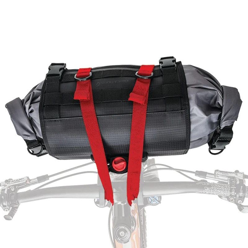 Blackburn Unisex's Outpost Handlebar Roll with Drybag Bar Bag, Multicoloured, One Size - Image 1