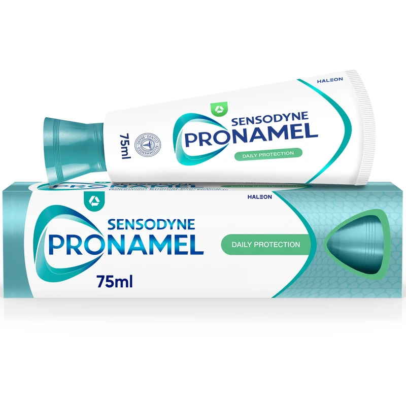 Sensodyne Pronamel Toothpaste Daily Protection, Enamel Care Fluoride Toothpaste, Mint Flavour, 75ml