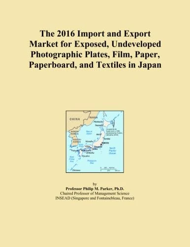 The 2016 Import and Export Market for Exposed, Undeveloped Photographic Plates, Film, Paper, Paperboard, and Textiles in Japan