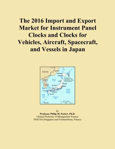 The 2016 Import and Export Market for Instrument Panel Clocks and Clocks for Vehicles, Aircraft, Spacecraft, and Vessels in Japan