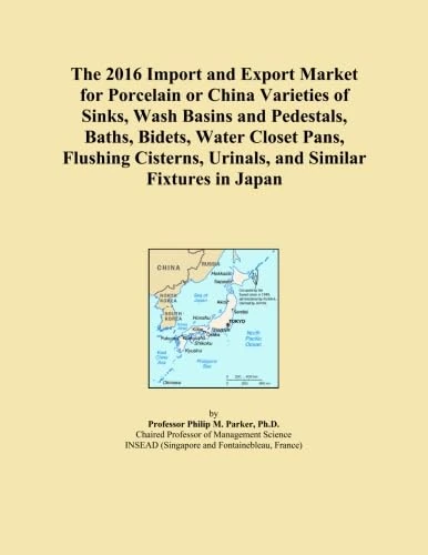 The 2016 Import and Export Market for Porcelain or China Varieties of Sinks, Wash Basins and Pedestals, Baths, Bidets, Water Closet Pans, Flushing Cisterns, Urinals, and Similar Fixtures in Japan