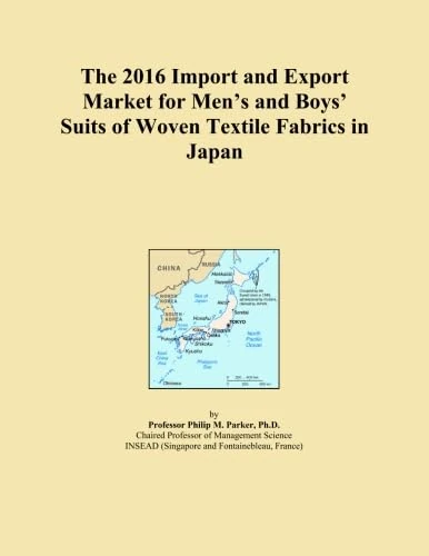 The 2016 Import and Export Market for Men's and Boys' Suits of Woven Textile Fabrics in Japan