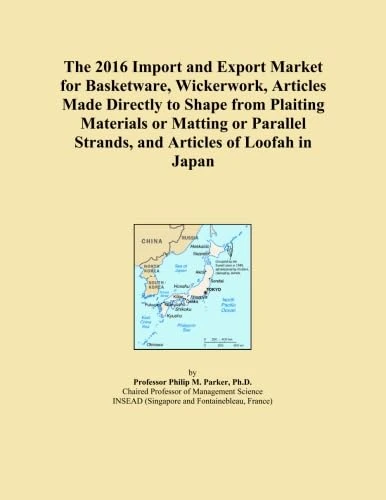 The 2016 Import and Export Market for Basketware, Wickerwork, Articles Made Directly to Shape from Plaiting Materials or Matting or Parallel Strands, and Articles of Loofah in Japan