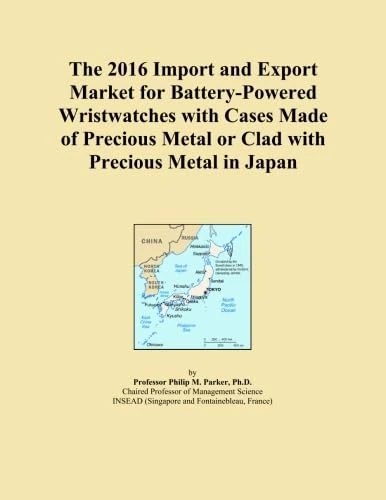 The 2016 Import and Export Market for Battery-Powered Wristwatches with Cases Made of Precious Metal or Clad with Precious Metal in Japan