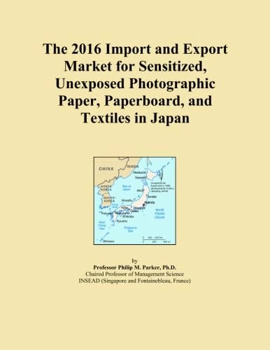 The 2016 Import and Export Market for Sensitized, Unexposed Photographic Paper, Paperboard, and Textiles in Japan