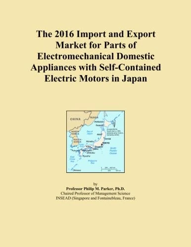 The 2016 Import and Export Market for Parts of Electromechanical Domestic Appliances with Self-Contained Electric Motors in Japan