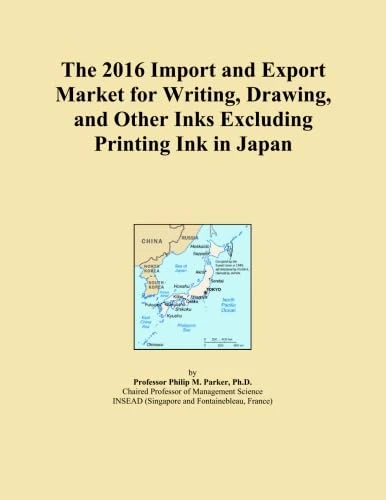 The 2016 Import and Export Market for Writing, Drawing, and Other Inks Excluding Printing Ink in Japan