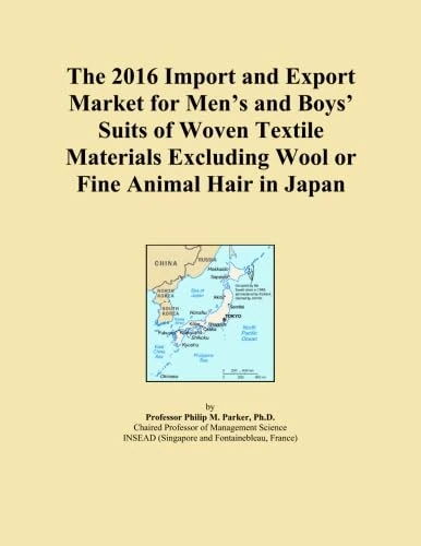The 2016 Import and Export Market for Men's and Boys' Suits of Woven Textile Materials Excluding Wool or Fine Animal Hair in Japan