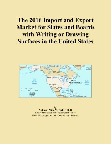 The 2016 Import and Export Market for Slates and Boards with Writing or Drawing Surfaces in the United States