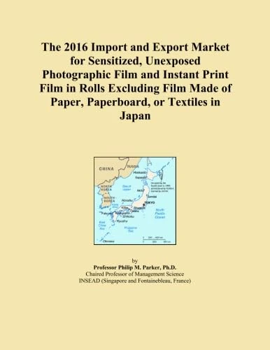 The 2016 Import and Export Market for Sensitized, Unexposed Photographic Film and Instant Print Film in Rolls Excluding Film Made of Paper, Paperboard, or Textiles in Japan