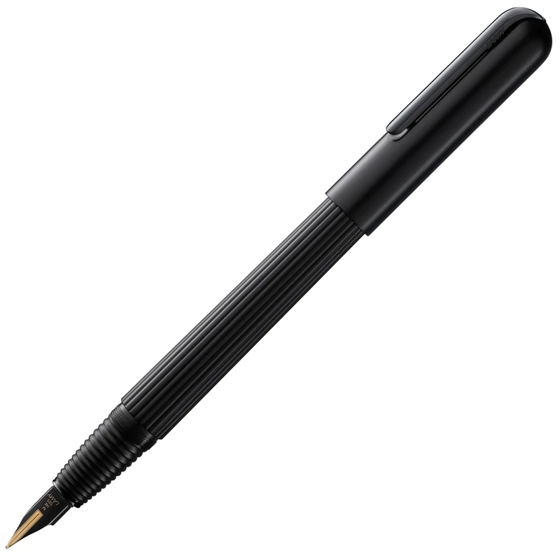 Lamy 1227932 EF Gold 092 imporium (BlkBlk), Fountain Pen Black/Gold