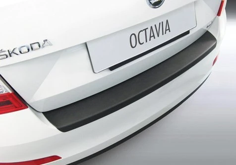 RGM ABS Rear Bumper Protector Compatible with Skoda Octavia III 5-Door 2013-2017 Silver