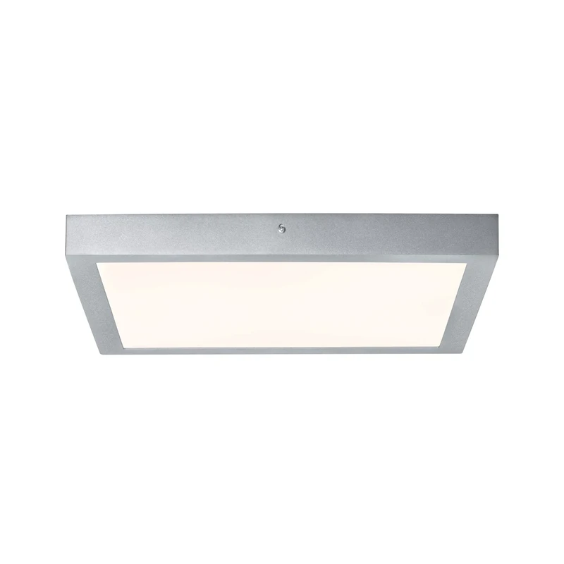 WallCeiling Lunar LED Panel 400x400 21.8W 230V matt Chrome Aluminium