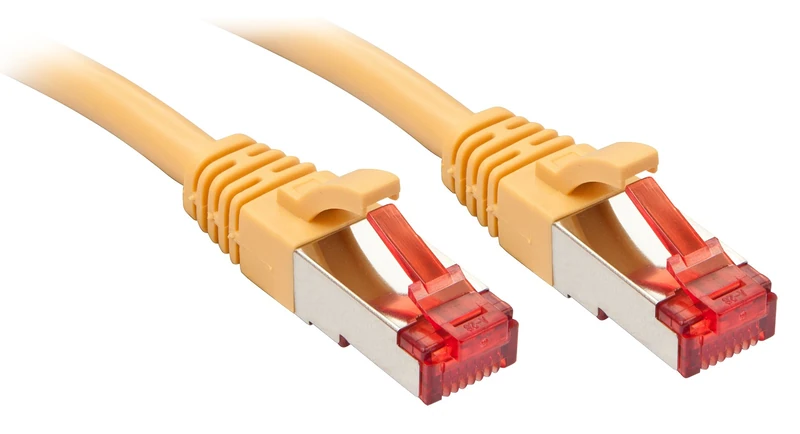 LINDY Cat.6 S/FTP Network Cable, Copper, 250MHz, Yellow, 30m
