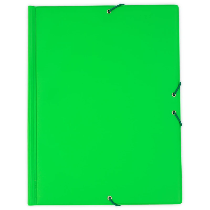 Grafoplás Folder F Flaps Colors PVC, Light Green