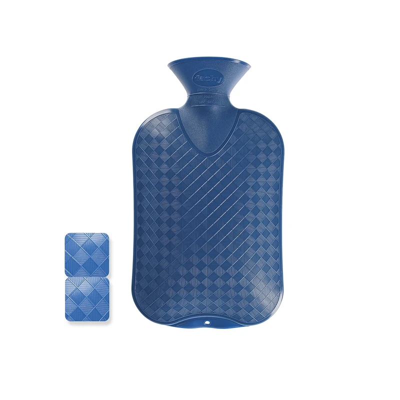 Fashy 2.0 Litre Saphir Plain Hot Water Bottle - Image 1