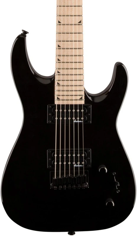 Jackson Special Edition JS22-7 DKA-M Dinky 7-String Electric Guitar, High-Output Humbuckers, 24 Frets, Hard-Tail Bridge, Gloss Black