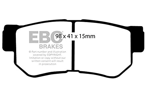 EBC Brakes DP41392R Yellow stuff Brake Pads
