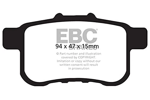 EBC Brakes DP41987R Yellow stuff Brake Pads