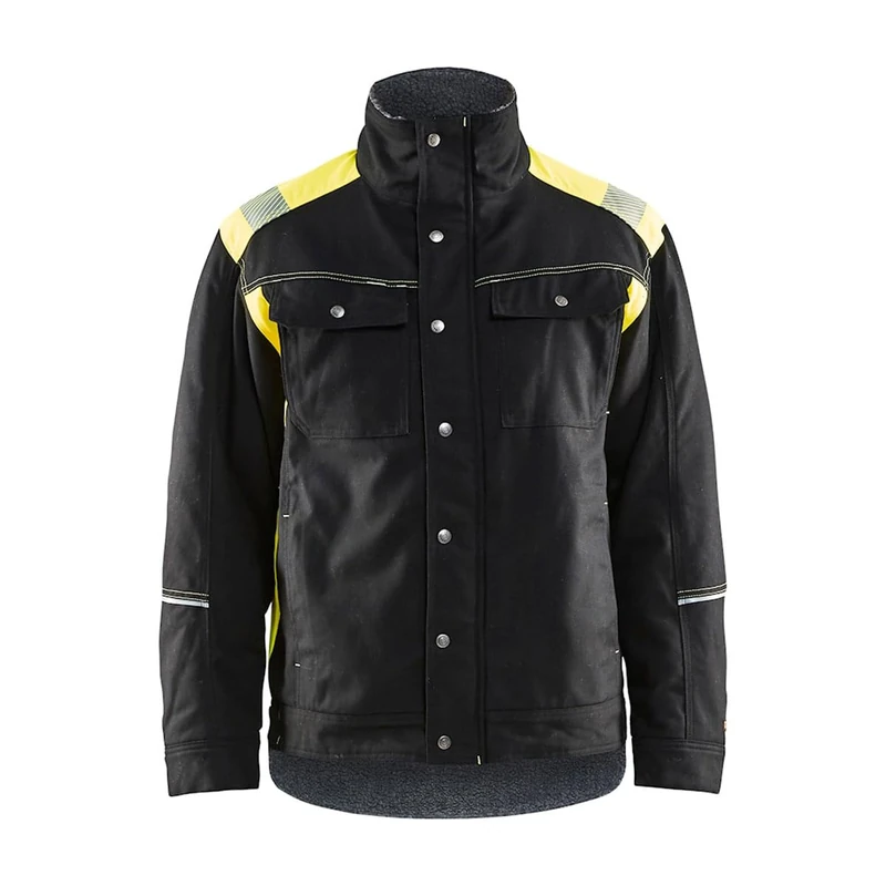 Blakläder 491513709933M Size Medium Winter Jacket - Black/Yellow