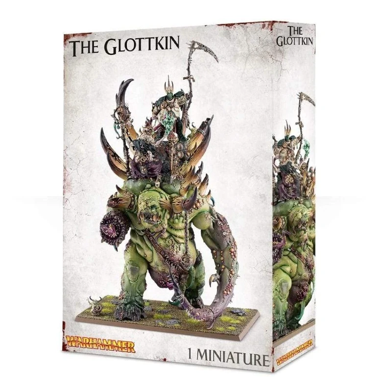 Games Workshop 99120201040 Nurgle Rotbringers The Glottkin Tabletop and Miniature Gaming, Black