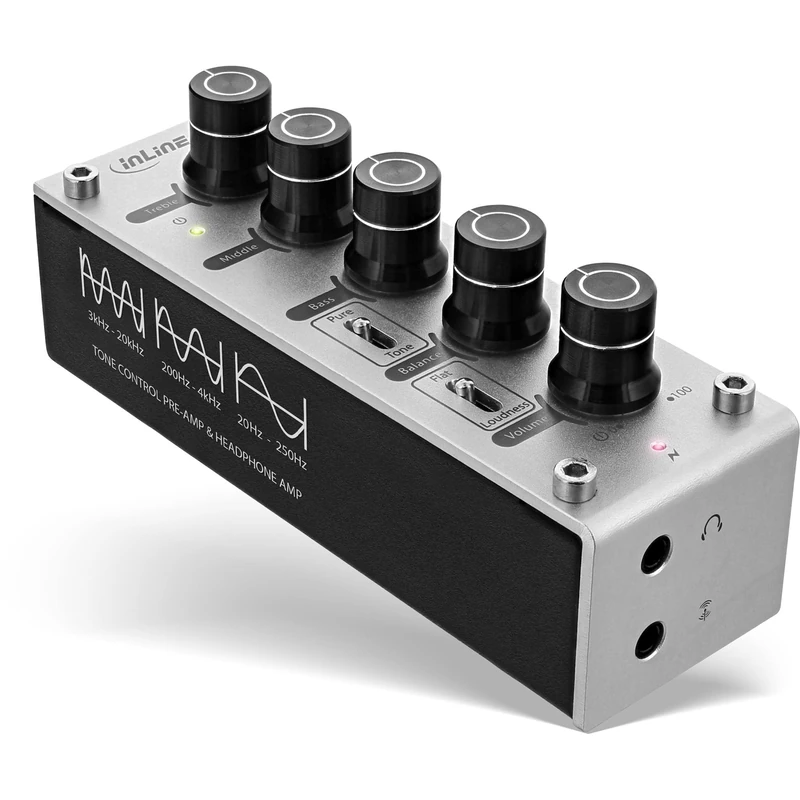 InLine 99201I AmpEQ Hi-Res Headphone Amplifier and Equalizer