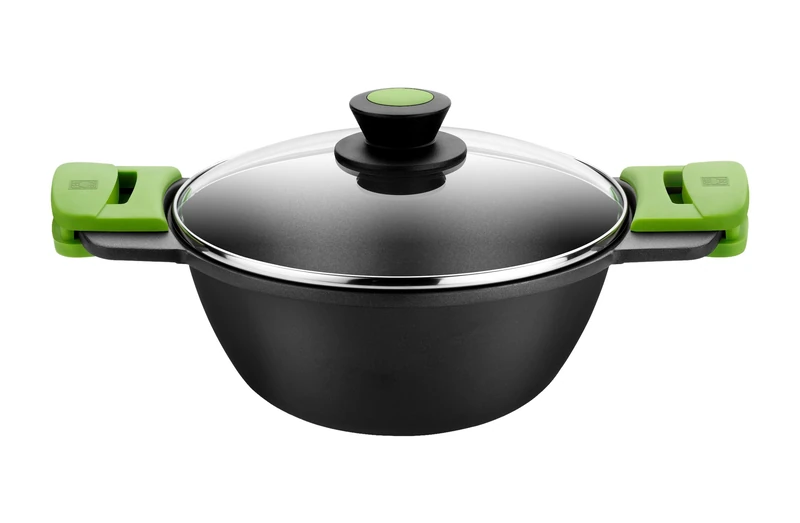 Braisogona Prior Concave Casserole Dish, 30 x 28 x 30 cm, Black