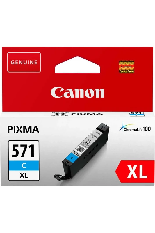 Canon CLI-571CXL Cyan High Capacity Ink Cartridge 0332C001