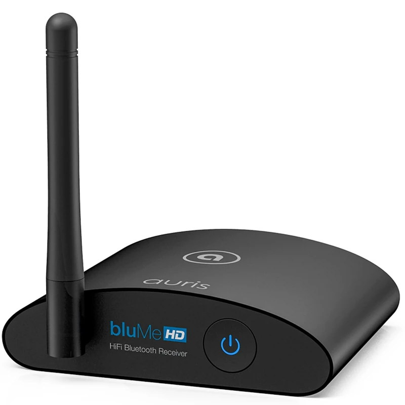 Auris BluMe HD Long Range Bluetooth 5.3 Music Receiver Hi-Fi Wireless Audio Adapter with Audiophile DAC, LDAC & aptX HD for Streaming to Home Stereo, AV Receiver or Stereo Amplifier - Image 1