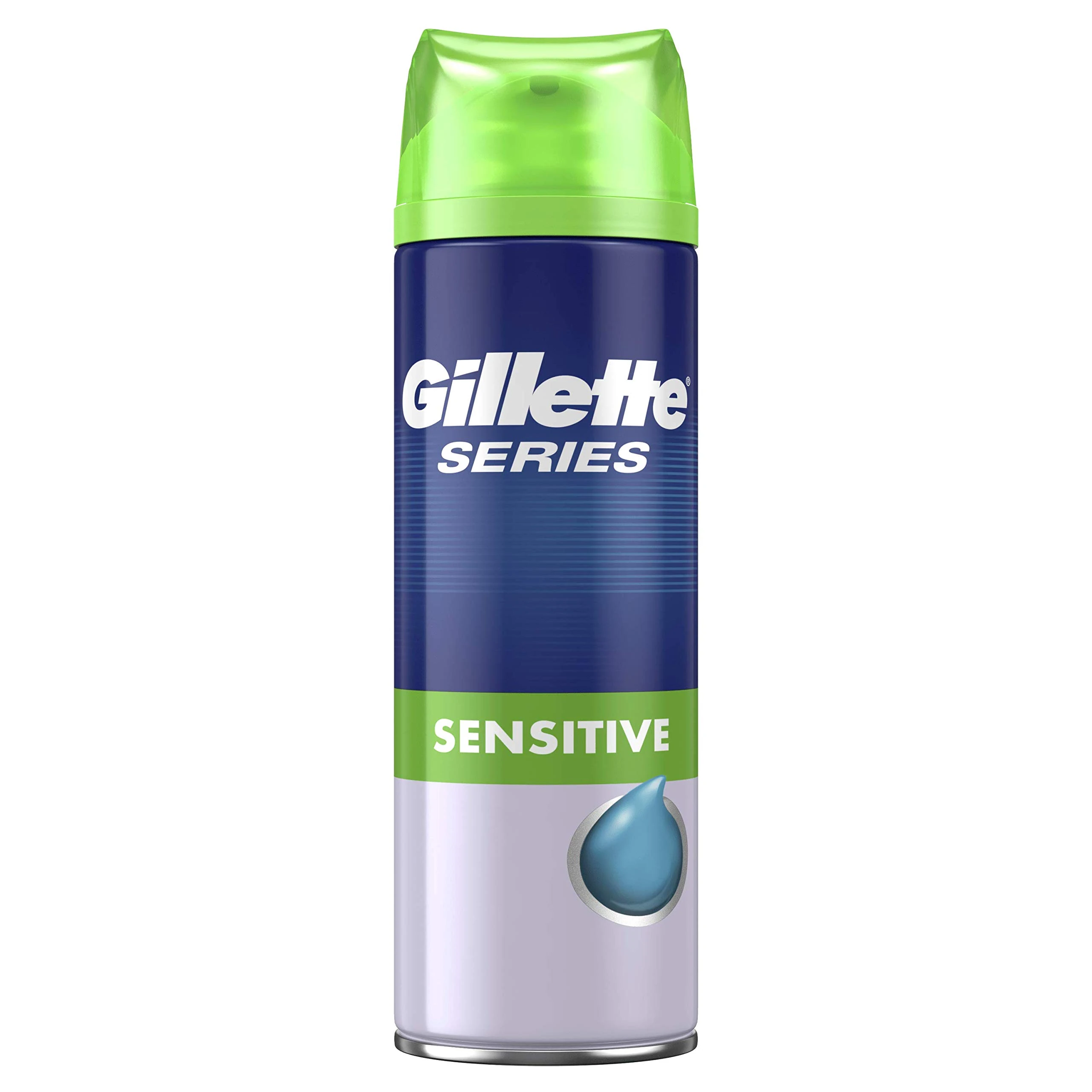 Gillette Series Sensitive Shaving Gel For Men, 200 ml, Soothes, Hydrates & Protects Against Irritation