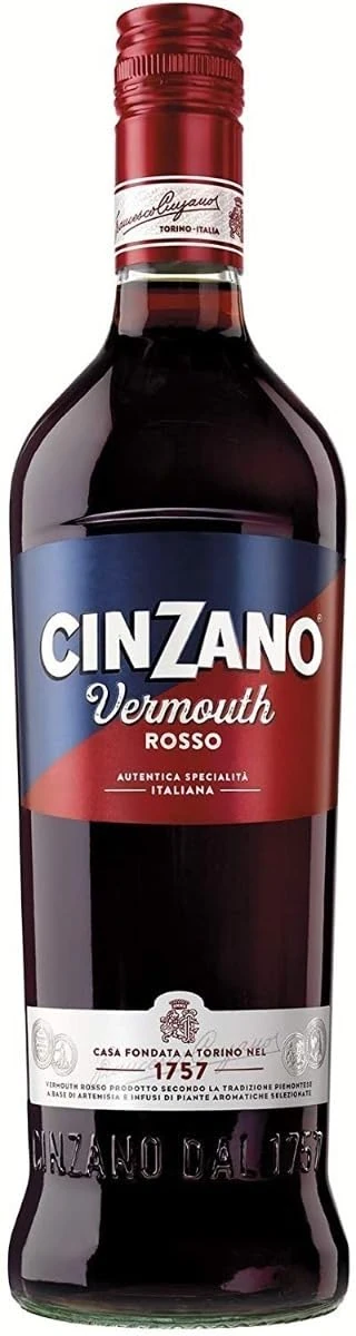 Cinzano Classico Rosso 75 cl, 15% ABV - Italian Vermouth Aperitif