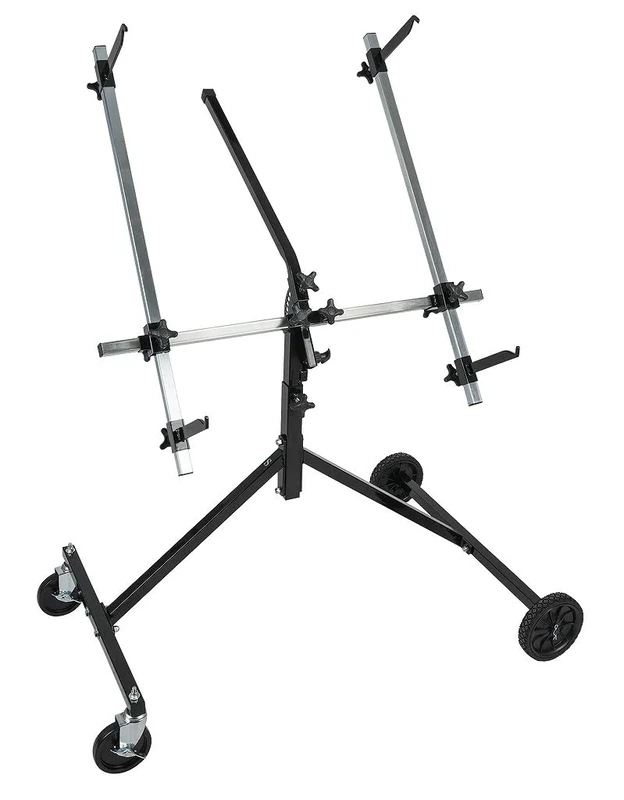 KS TOOLS Paint Stand, Multi-compartment, Rectangular, Mixed Materials, Clear, Task Tray