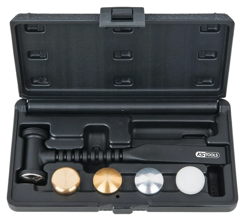 KS Tools 1401245 Mini Hammer Set, 7-Piece
