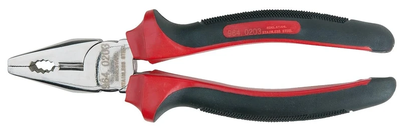KS Tools 9640203 Stainless Steel Combination Pliers 200 mm