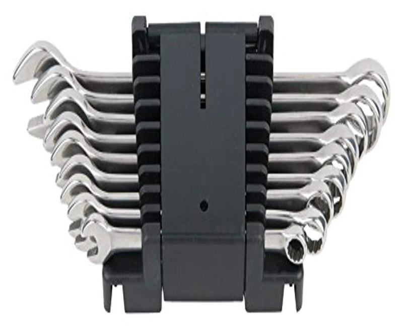 KS Tools 9640135 Curved Stainless Steel Combination Spanner Set (9 Pieces)