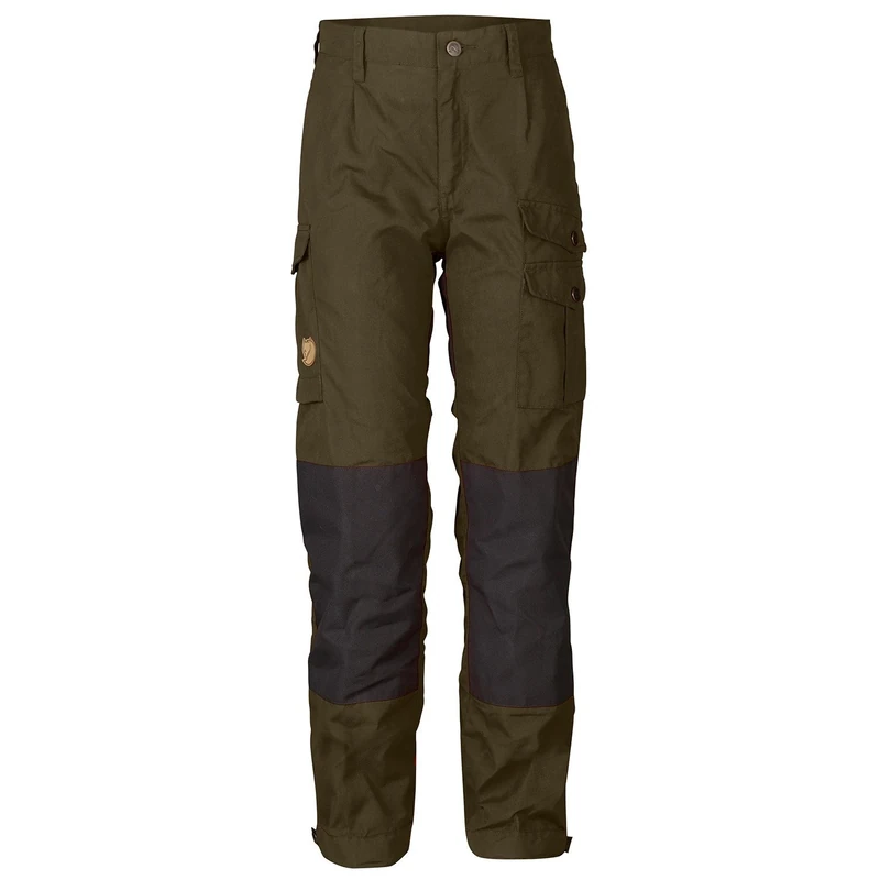 FJALLRAVEN Unisex Kids Kids Vidda Trousers Trouser, Dark Olive, 12-13 Years UK