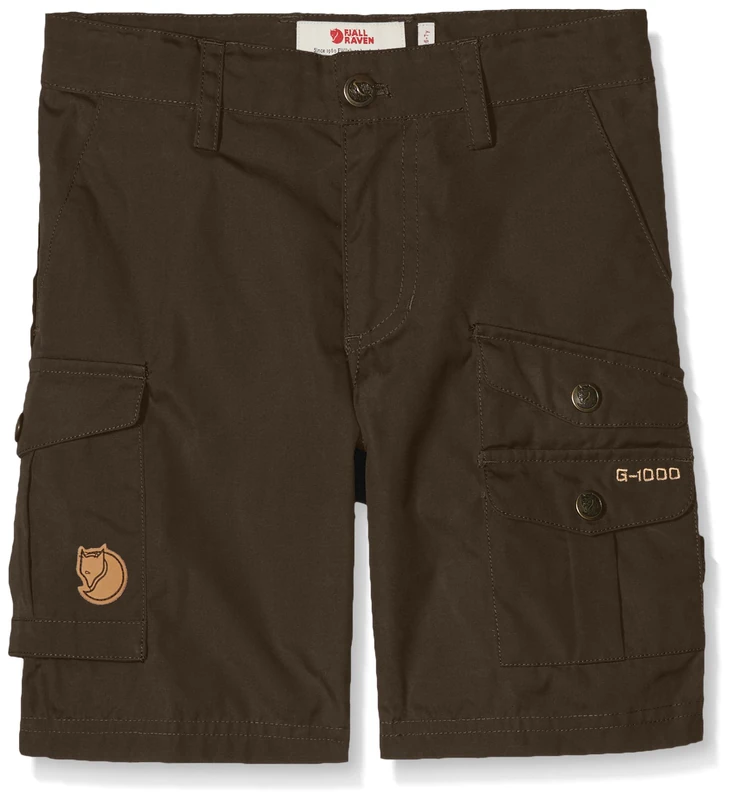 Fjallraven 82469 Kids Vidda Shorts Shorts Unisex-Child Dark Olive 122