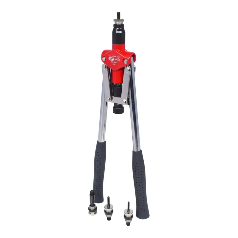 KS Tools 1509660 Long-Sleeved Hand Rivet Pliers Set of 3