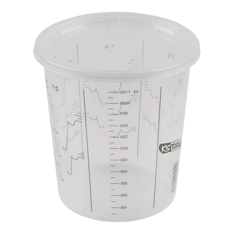 KS Tools 5008057 Farbmisch Cup with Lid, 1 Way