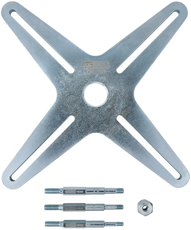 KS Tools 150.2115 Supplementary Set SAC Coupling Tool (4-Hole Pitch), 5-Piece