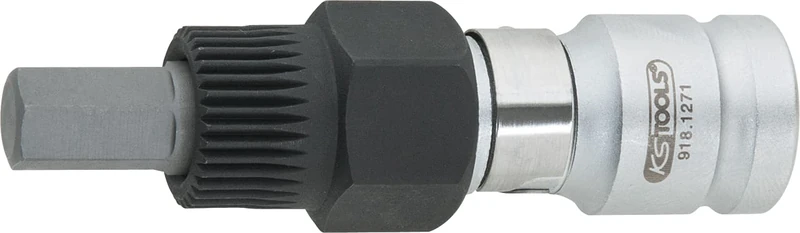 KS Tools 1503157 Alternator Combination Spanner Inner Hexagonal 10 mm; 70 mm; 1/2 " - Image 1
