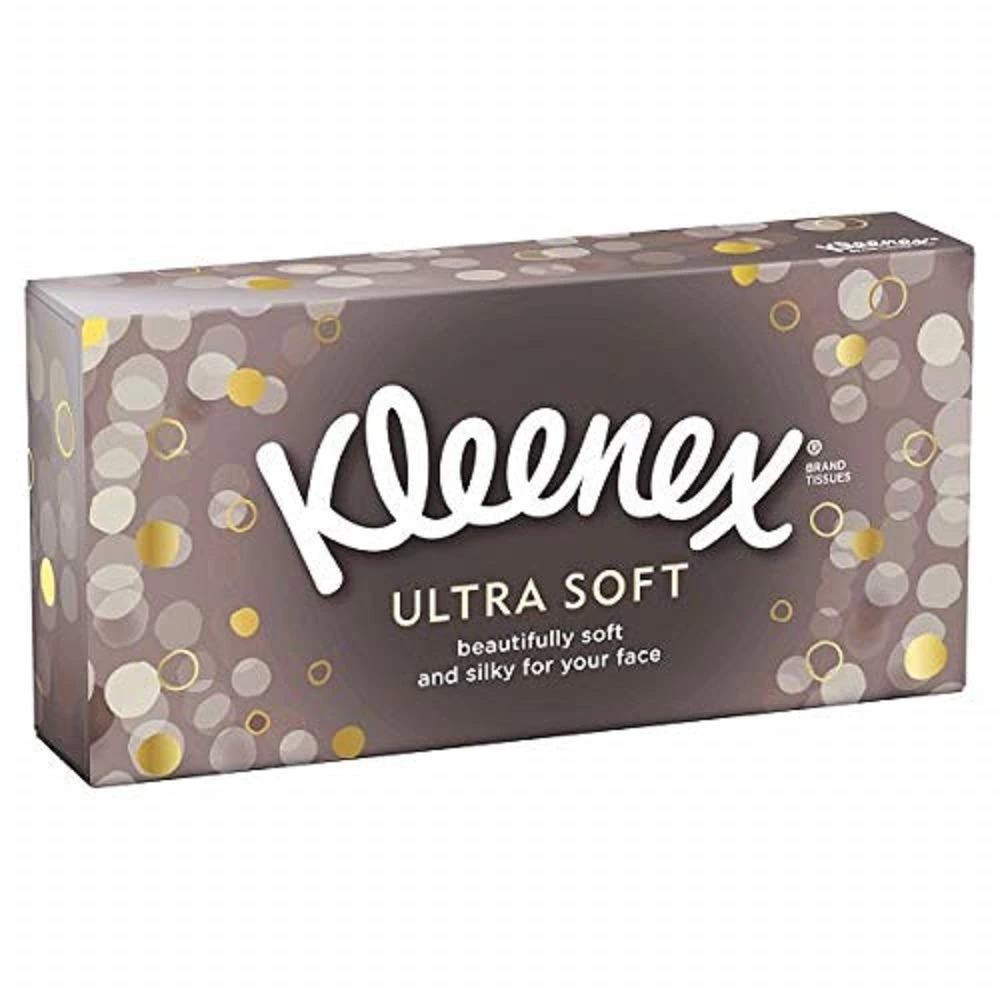 Kleenex Ultra Soft Facial Tissues, Twin Box, 100.0 Count