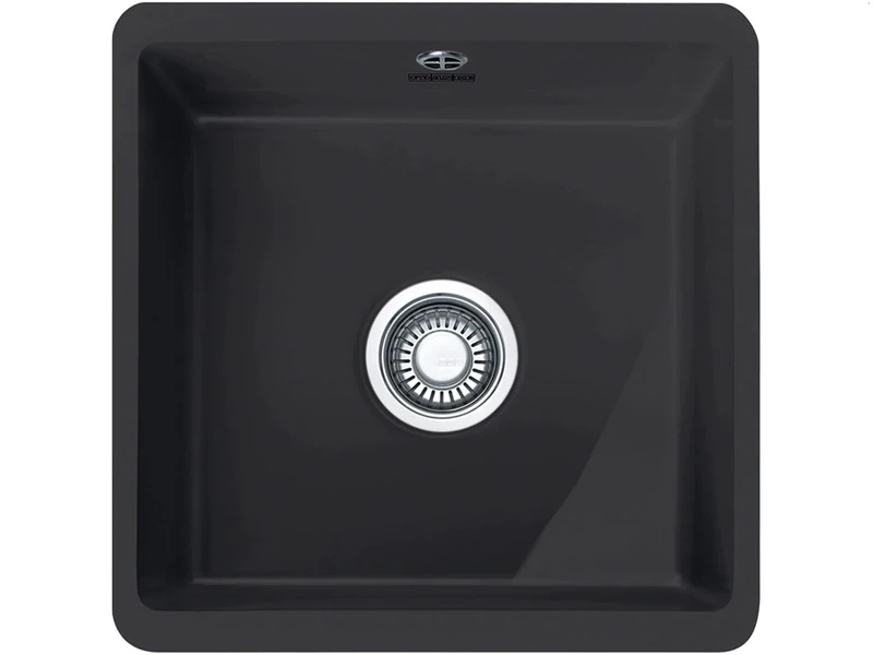 Franke Kubus KBK 110-40 Onyx Ceramic Sink Black Undermount Kitchen Sink