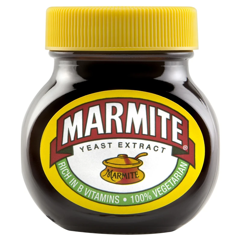 Marmite Limited Edition First Timers Spread Classic Yeast Extract 100% vegetarian and made with sustainably grown ingredients rich in B vitamins with no added sugar 125 g