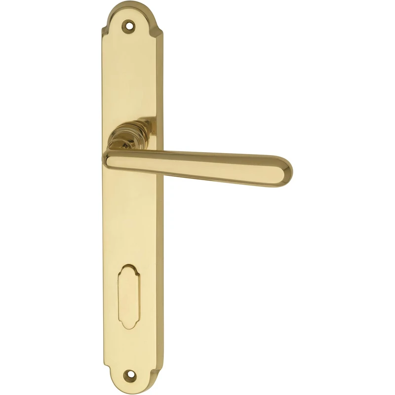 Marchesi 1231.15C.002.M ALT-Vienna Door Handle Set on Sign BB90 38-43 with Hanger Polished Brass