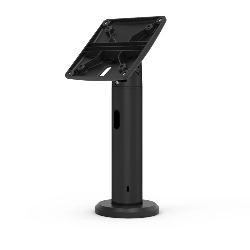 Compulocks Rise Counter Top 75mm and 100mm VESA Pole Stand with Screen Tilt and Swivel - 8" / 20cm - Black (TCDP01) - Image 1